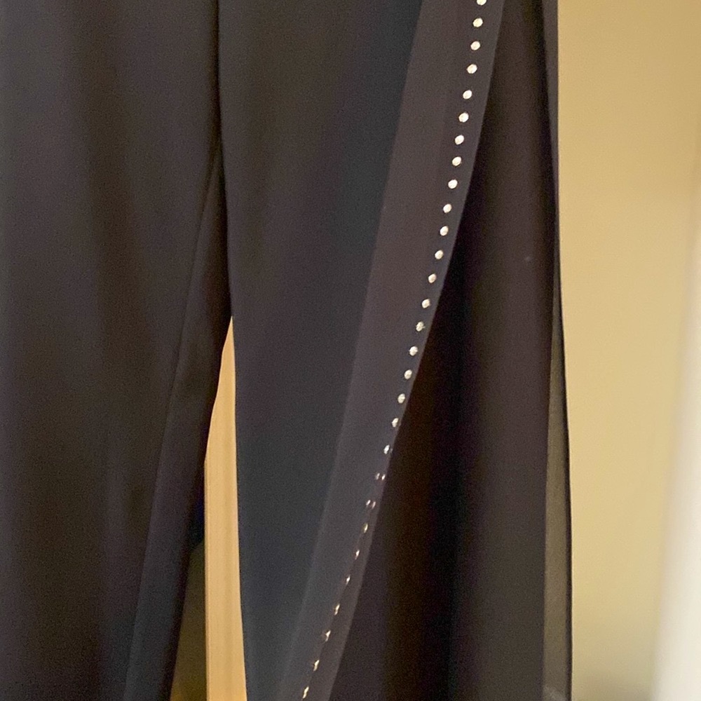 Js Collections Euc Palazzo Flowy Open Side Rhines… - image 1